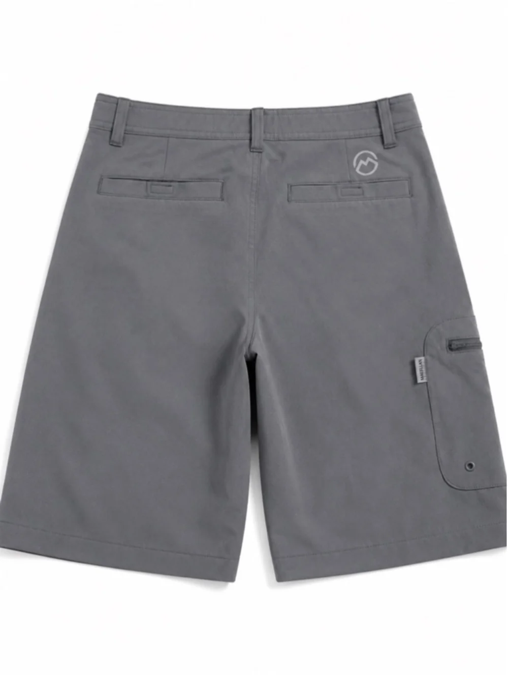 Magellan Outdoors Boys Fish Gear Aransas Pass Hybrid Shorts Size 12 Gray & Khaki